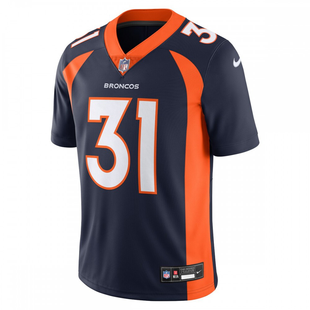 Justin Simmons Denver Broncos Nike Vapor Untouchable Limited Jersey - Navy-GridironStore